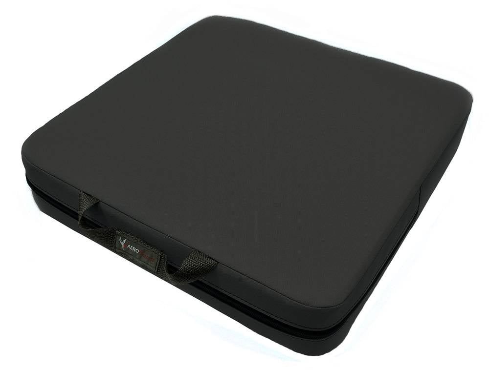 SEAT CUSHION, BOTTOM ONLY, Color: BLACK, Size: 2"