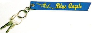 BLUE ANGELS Ribbon Keychain