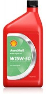 Aeroshell Aviation Oil W15W-50 per quart