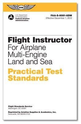 ASA Practical Test Standards: CFI - Multi-Engine ASA Practical Test Standards: CFI - Multi-Engine