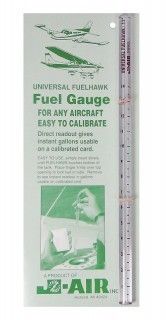 FUEL GAUGE UNIVERSAL FUELHAWK 11"