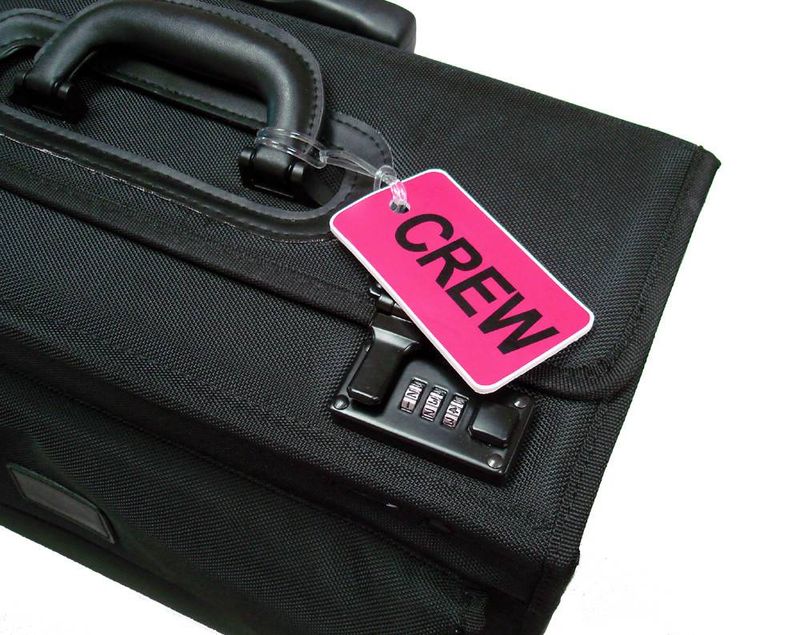 CREW Tag, Gelflex Double Sided PINK