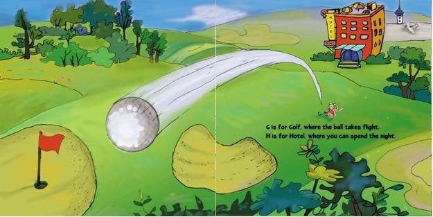 Claire Bear Presents The Pilot Alphabet, Hughes