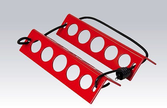 METAL HANDY CHOCK (YELLOW OR RED)