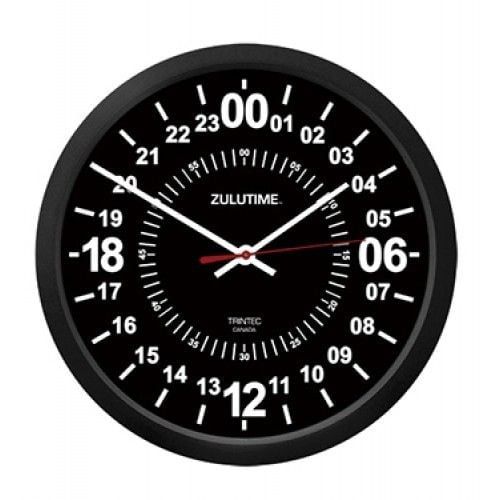 TRINTEC ZULU 24 HOUR CLOCK/BLACK 10