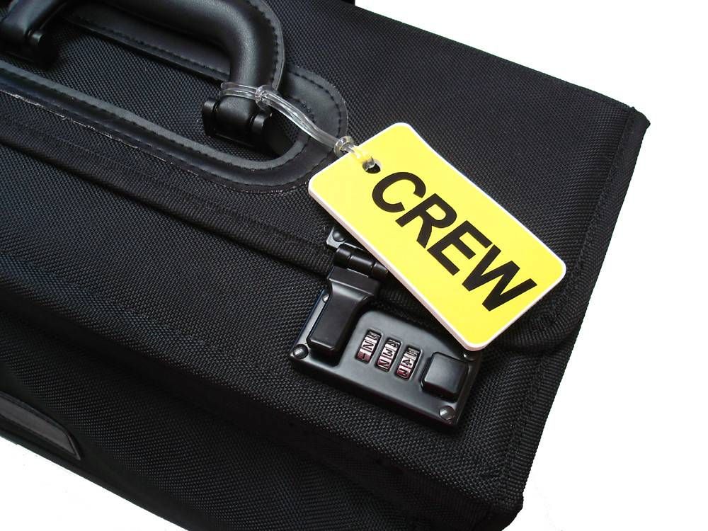 CREW Tag, Gelflex Double Sided YELLOW