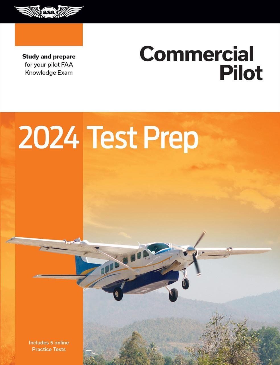 ASA Commercial Pilot Test Prep 2024
