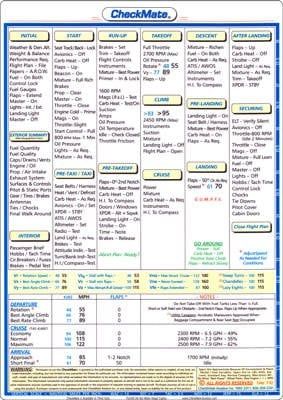 Checkmate Cessna 172P Checklist