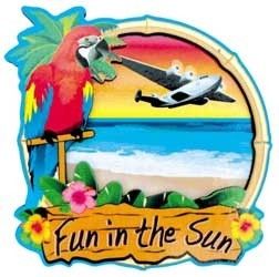 FUN IN THE SUN 3D Magnet