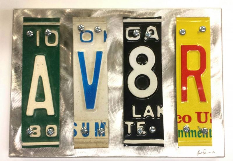 AV8R Original Aluminum Sculpture by Jon Grauman