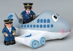 AIRPLANE TUB TOY