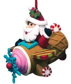 SANTA CONE ORNAMENT