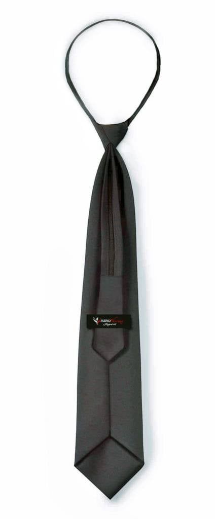 Zipper Tie, Black 21" XL Polyester