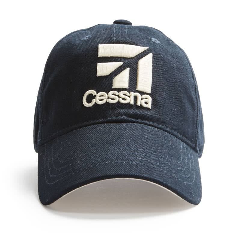 Cessna 3D Logo Cap - Navy