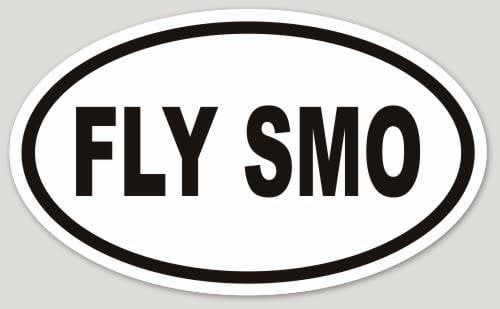 FLY SMO OVAL STICKER