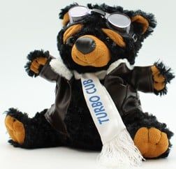 TURBO CUB Stuffed Aviator