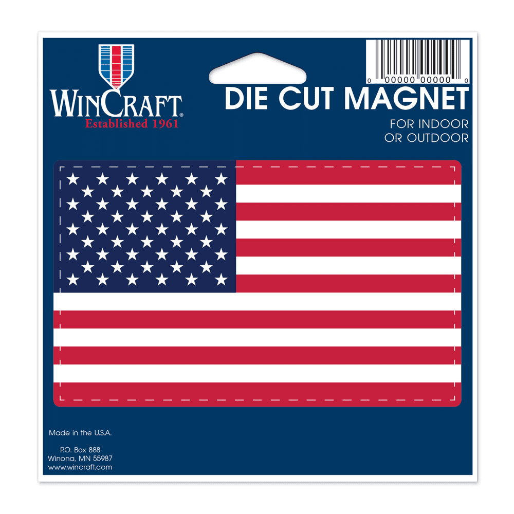 US FLAG Die Cut Magnet