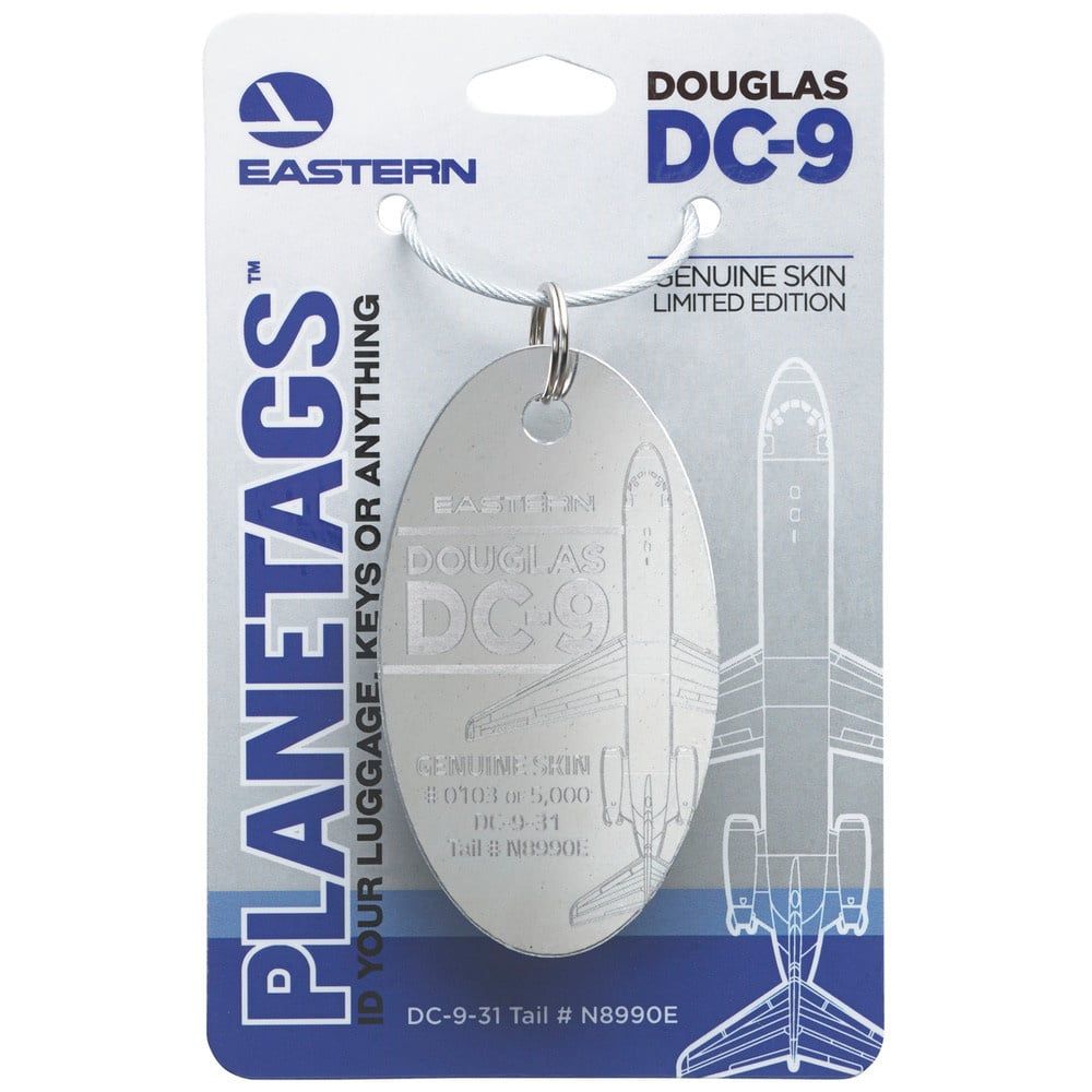 PLANETAGS, EASTERN DC-9