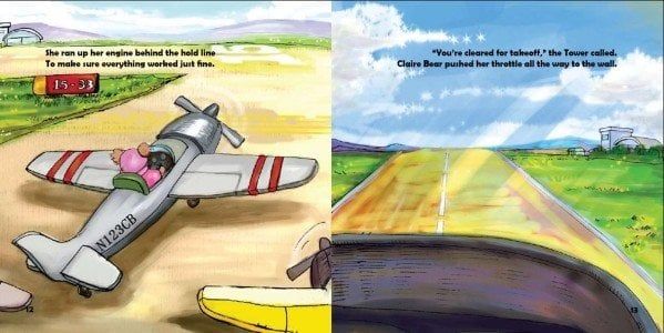 Claire Bear's First Solo, Hughes