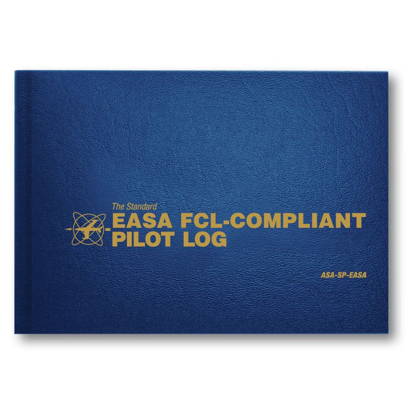 ASA BLUE, STANDARD EASA FCL-COMPLIANT PILOT LOGBOOK