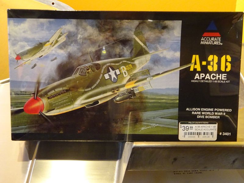 A-36 APACHE 1:48 SCALE ACCURATE MINIATURES