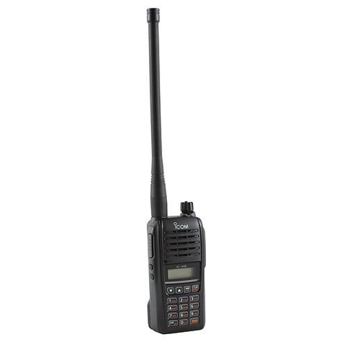ICOM IC-A16 VHF Air Band Handheld Transceiver Radio | Communications Only, DTMF Keypad
