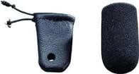 Leather Mic Muff / Cover for Dynamic Mic