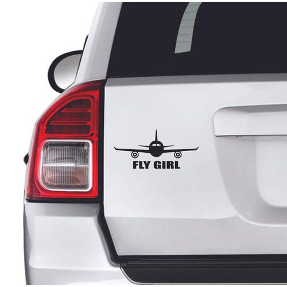 FLY GIRL STICKER