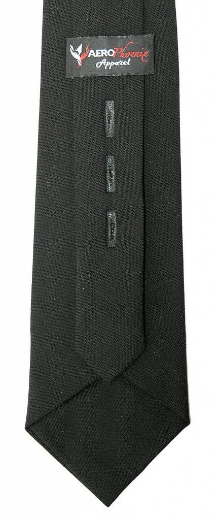 Tie, Black XL, Polyester / Wool Blend (Blue)