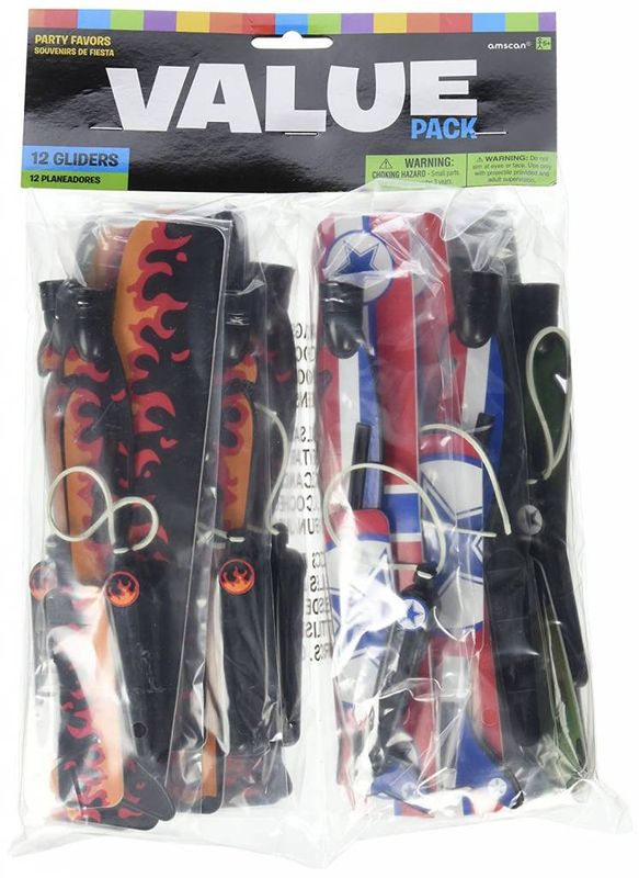 Airplane Glider Favors (12 Pack)