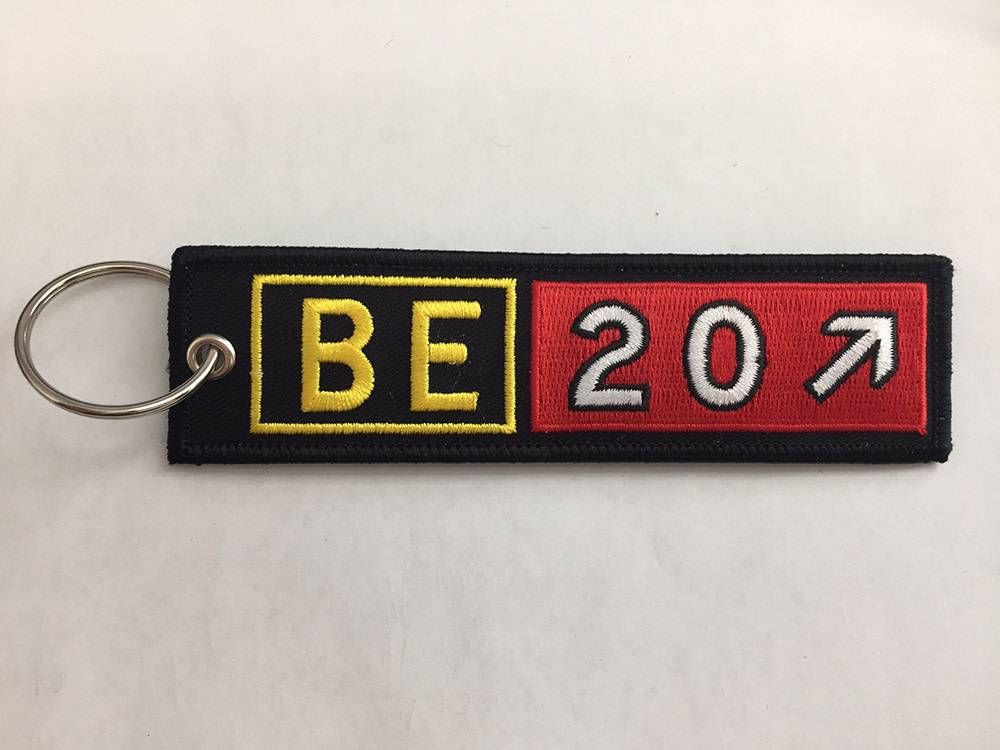 BEECHCRAFT Embroidered Keychain