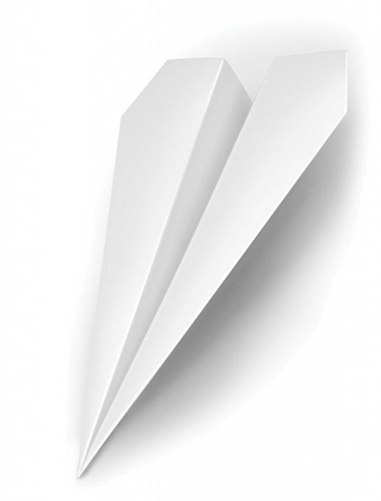 LAST STOP, THE "PAPER" AIRPLANE DOOR STOP