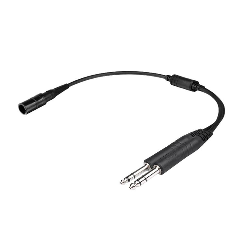 CRYSTAL MIC, LEMO TO GA HEADSET ADAPTER
