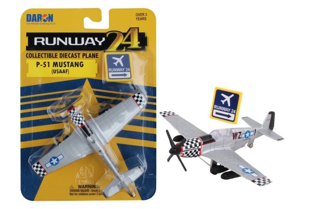 Runway24 P51D Silver No Runway