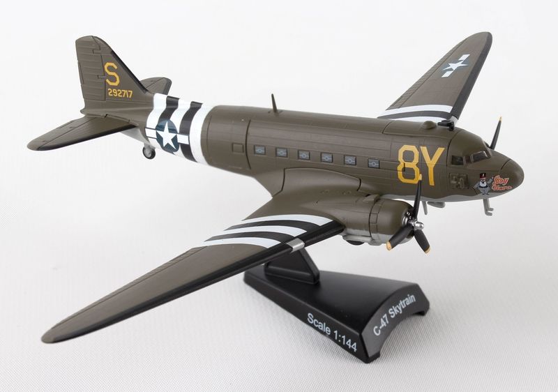 Postage Stamp C-47 Skytrain Stoy Hora USAAF 1/144