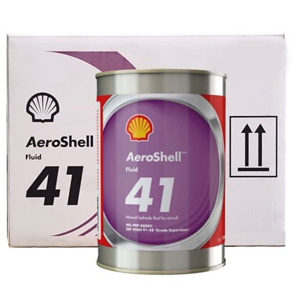 HYDRAULIC FLUID 41 MIL-PRF-5606H 6 GALLON CASE