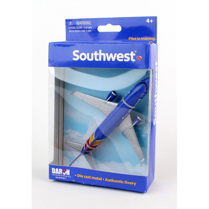 TOY MODEL AIRPLANE, SOUTHWEST PLANE NEW LIVERY