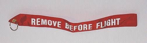 Nylon Remove Before Flight Streamer
