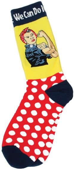 Rosie The Riveter Sox