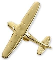 Cessna 172 Airplane Pin - Gold