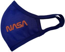 NASA Meatball Face Mask (Grey/Red)