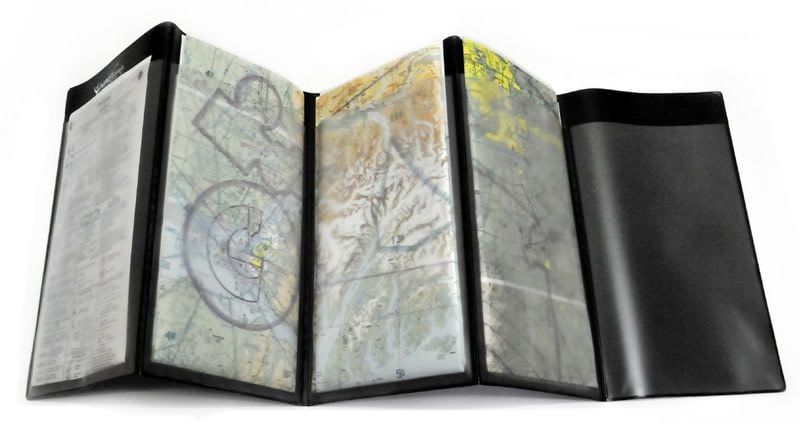 ACCORDION-FOLD CHART WALLET