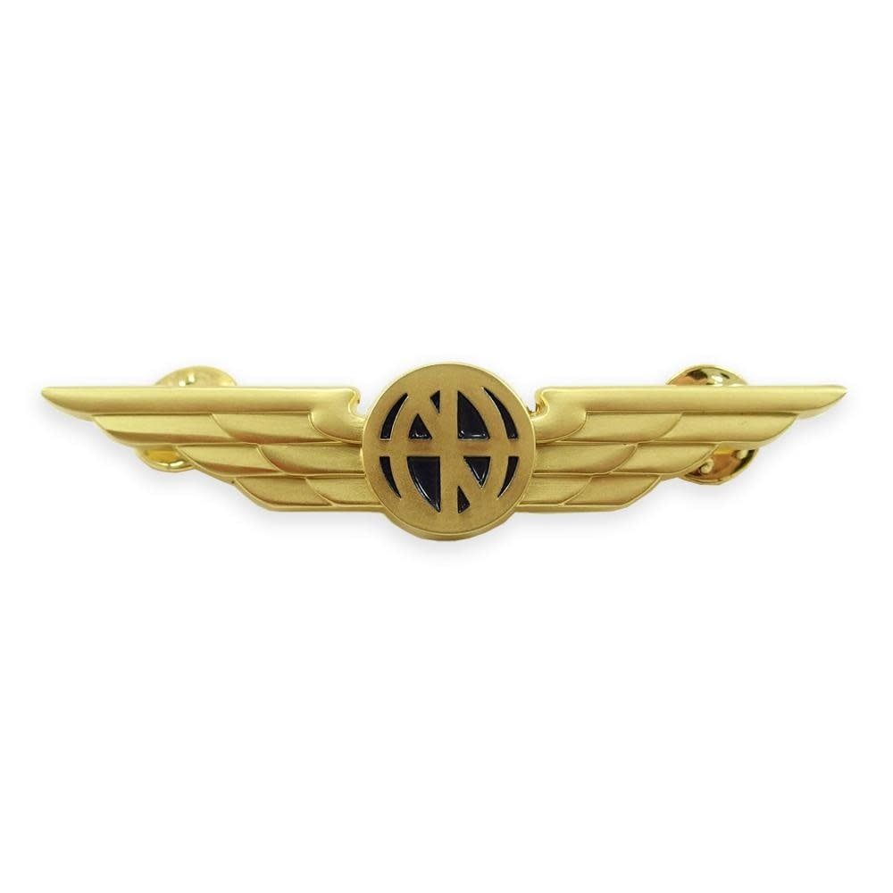 PILOT WINGS, UNIVERSAL AVIATOR LAPEL WING PIN