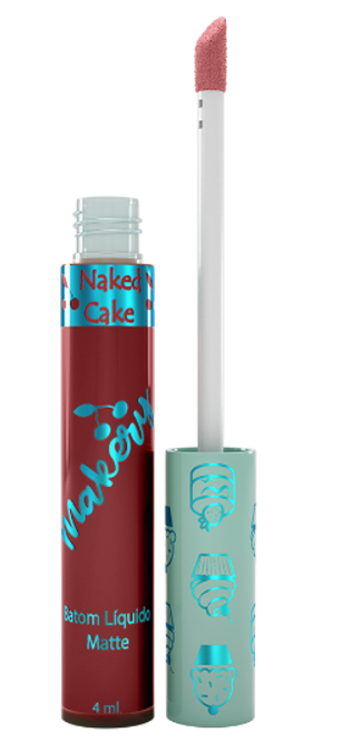 LIQUID MATTE LIPSTICK NUDE CUCA NAKED CAKE