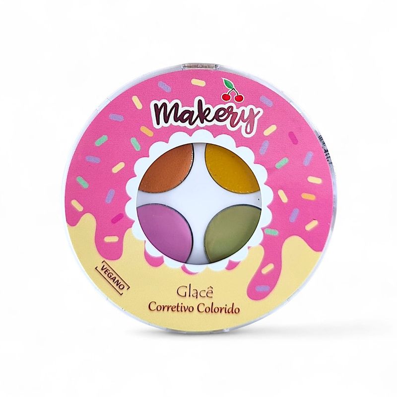 GLACÊ - QUARTETO CORRETIVO COLORIDO - CAMUFLAGEM