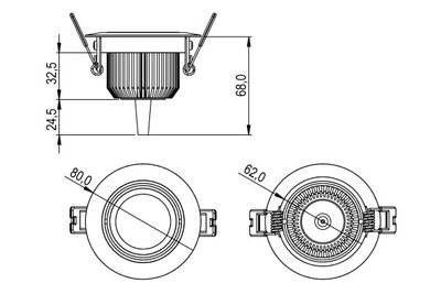 LED Spot RGBW PWM wit Gen.1
