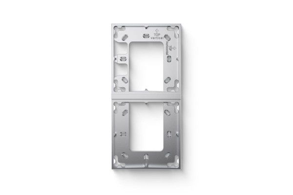 Montageframe dubbel zilver