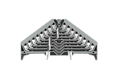 Push In Terminal Block 8x4 Interconnected (20 pcs)
