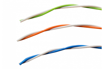 Panel Wire orange/white