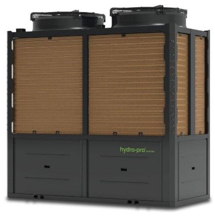 Hydro-Pro Warmtepomp Inverter metaal 80A 400VAC zwart type PC 130/R410A